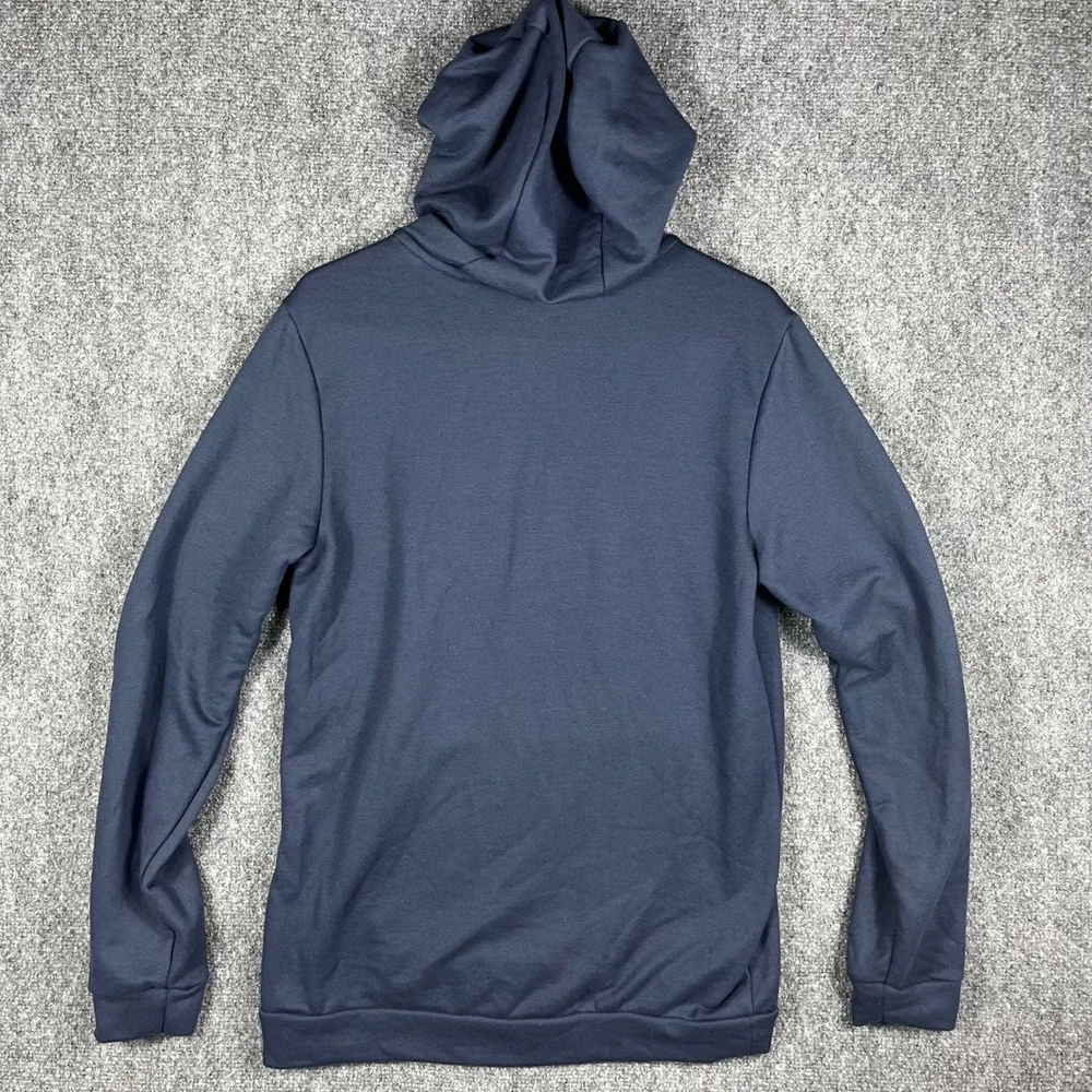 Nike Hoodie Men Small Navy Blue Dri-FIT Graphic Swoosh Training‎ CJ4268-451 NWT